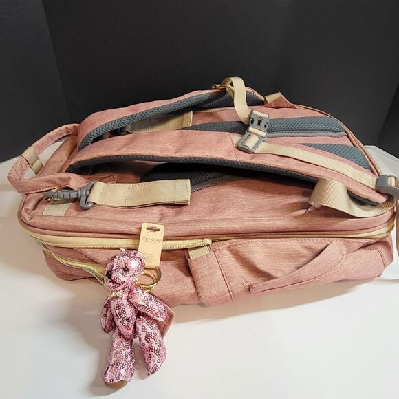 Crystal Avenue Pink Diaper Bag - Picture 5 of 9